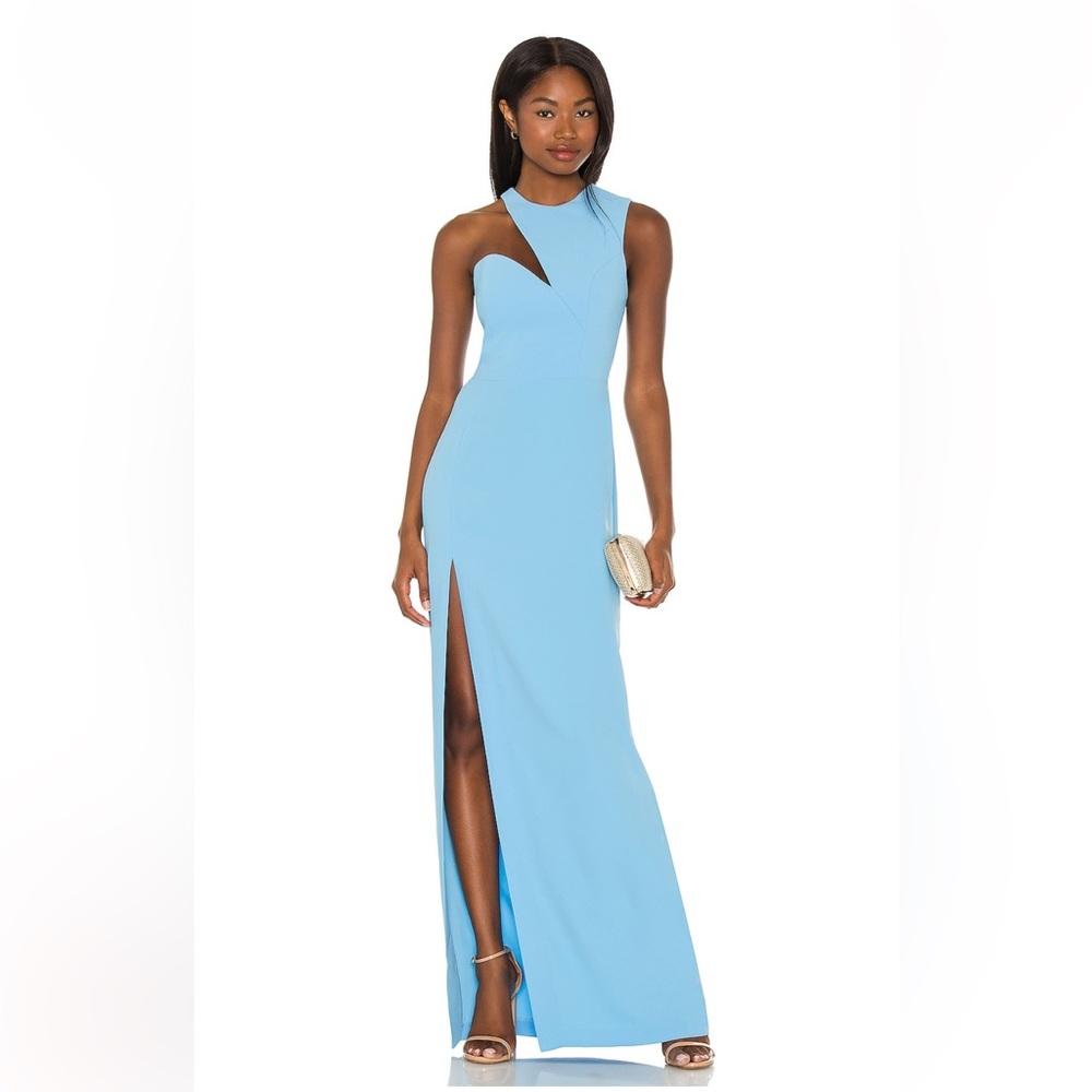 Amanda Uprichard X REVOLVE Gilda Gown in Pacific Size small